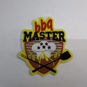 BBQ Master - Sew On or Iron-On Embroidered Patch Badge
