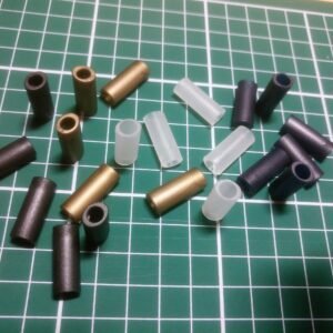 Tube Shape Cord Lock Cord End Cap String End Stopper for Sewing(4 Colours)"B-92"