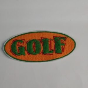 Golf - Iron On or Sew On Embroidered Patch Badge