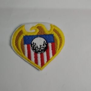 Golf Ball 4 - Iron On or Sew On Embroidered Patch Badge