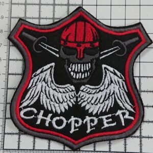 Chopper Motor Cycles Embroidered Biker Patches/Badges(Sew-On or Iron-On)